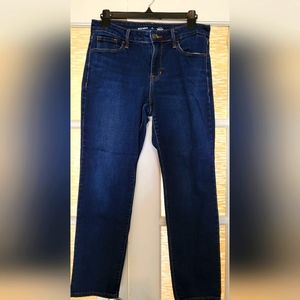 Old Navy Size 8 Short Power Slim Straight Jean
